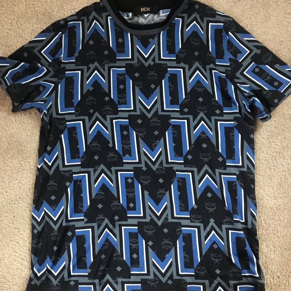 MCM Mens T-shirt Size XL AUTHENTIC